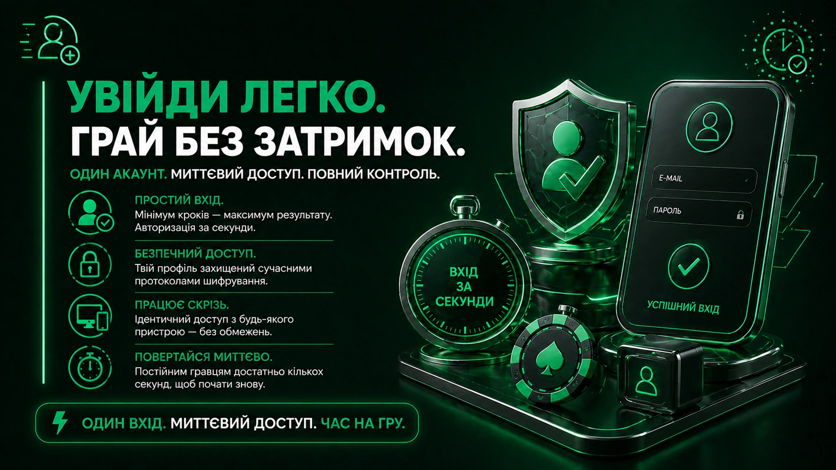 BCPoker швидкий вхід Україна мобільний покер логін без затримок безпечний доступ акаунт poker app Ukraine
